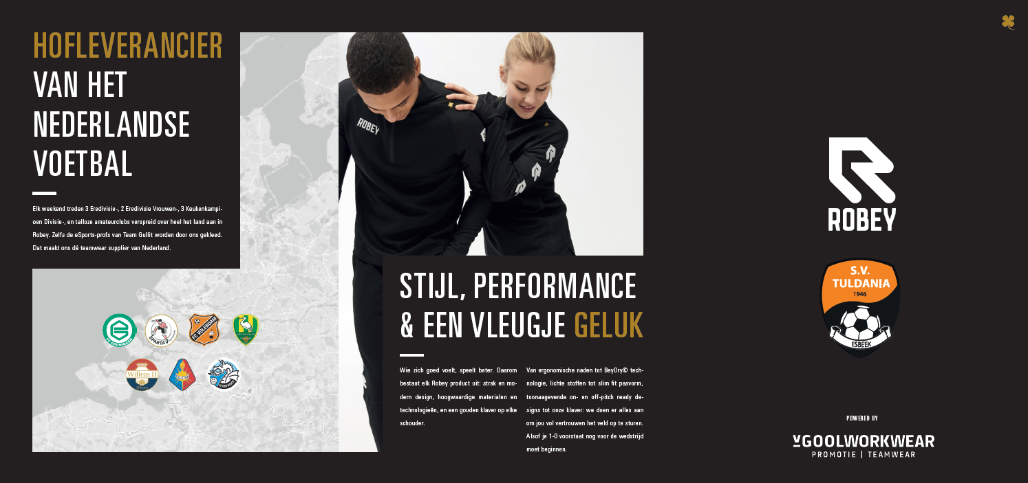 Nieuwe kledinglijn Tuldania bij Van Gool Sport | s.v. Tuldania